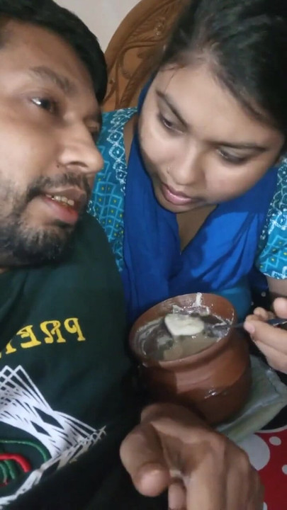 Captivating moment from "full masti in bedroom husband wife romantic vlogs"