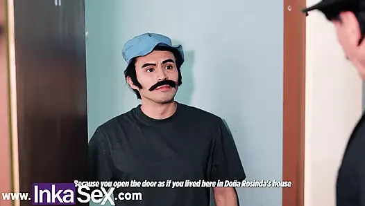 INKA SEX - Chibolo +18 and kikin fuck Cholondrina in the neighborhood yard.