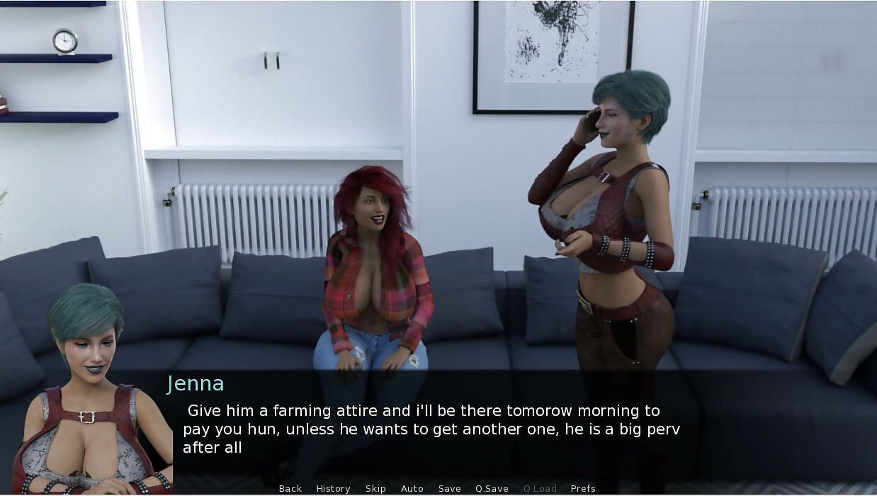 Futa Grove - Igra - Roleplay - Muškarac s velikom guzom jeban u trgovini odjeće, a i vanzemaljac ga jebe