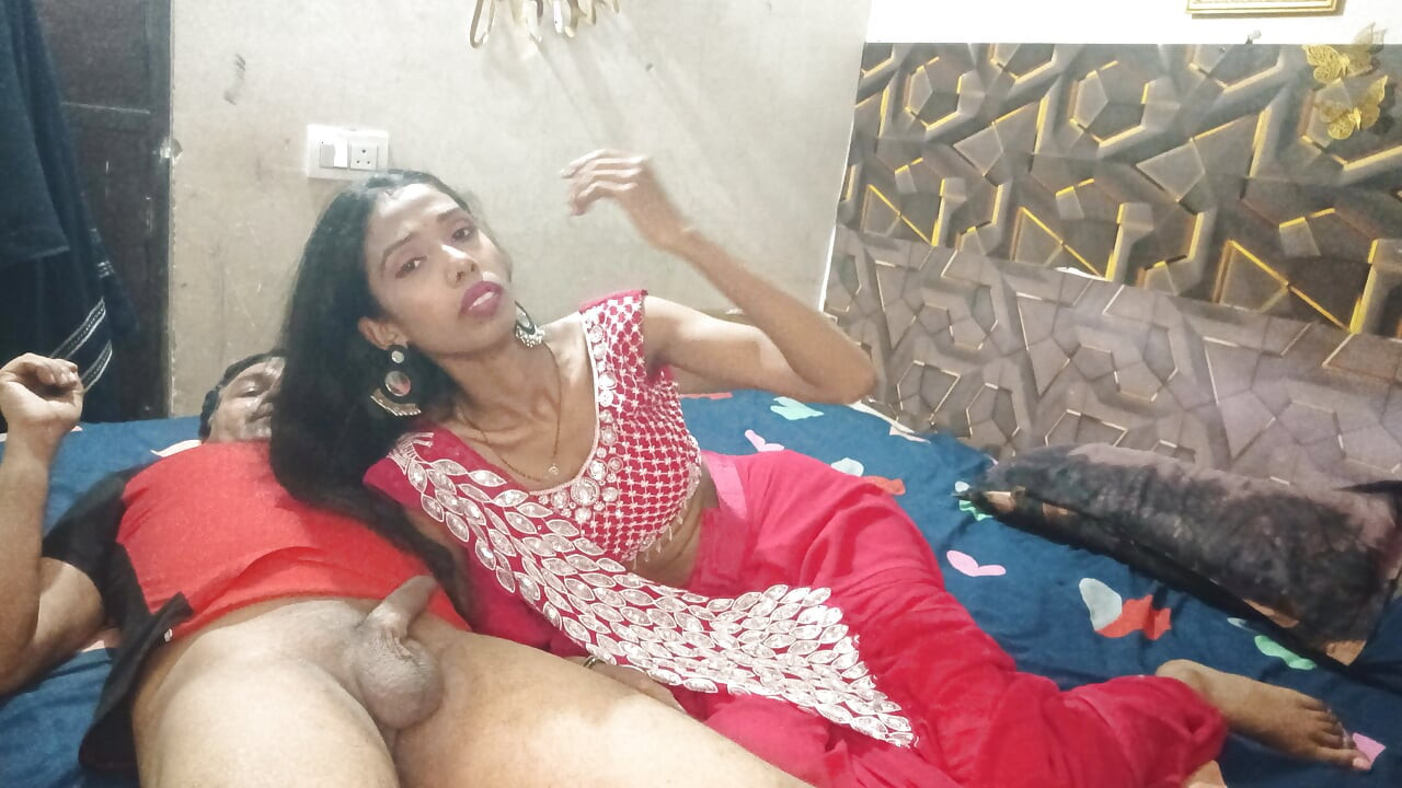 New saree me bhabhi ji ki chudai