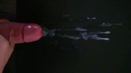 jerking off - first cumshot