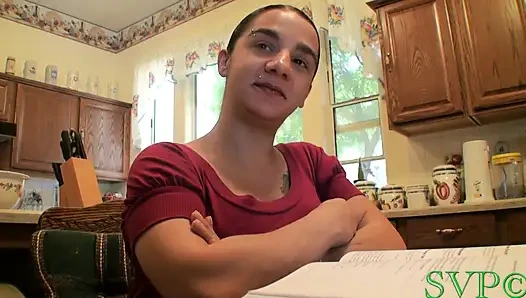 Little Pregnant Stepmother Helps Stepson with a Big Problem