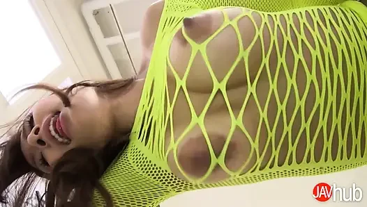 JAVHUB шлюшка с большими сиськами в Jav-видео, японка Yume Mitsuki получает кримпай