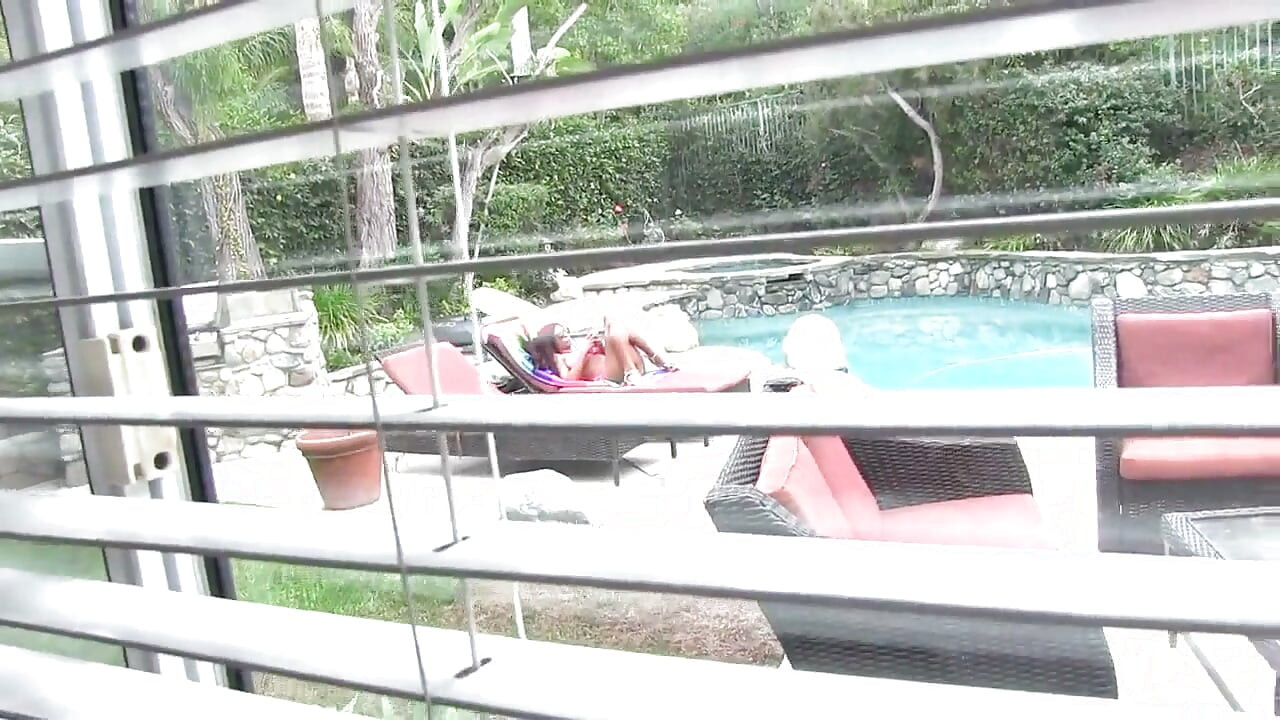 Big Tit Stepsister Takes Tanning Break To Fuck Big Stepbrother Cock