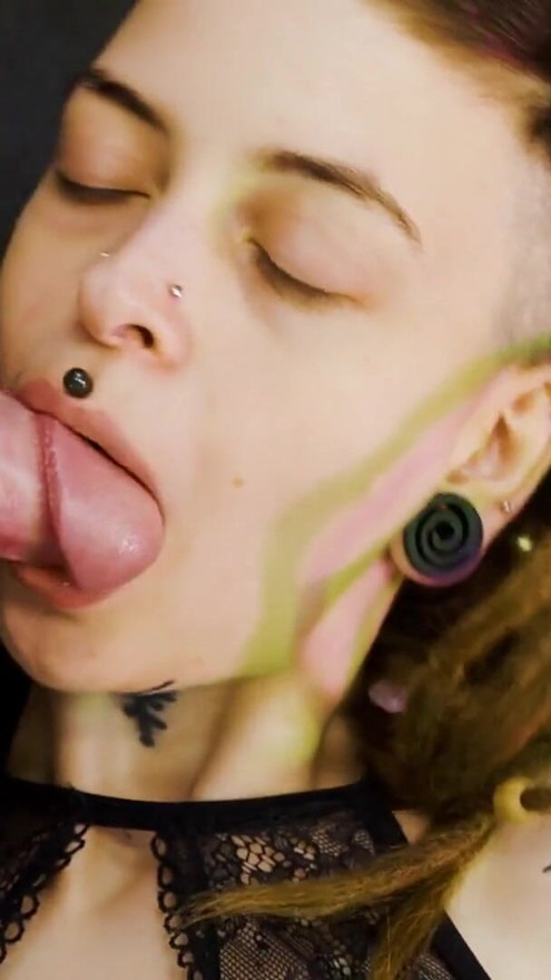 Hippie Babe's Big Cock induced Anal Climax | Clip 1