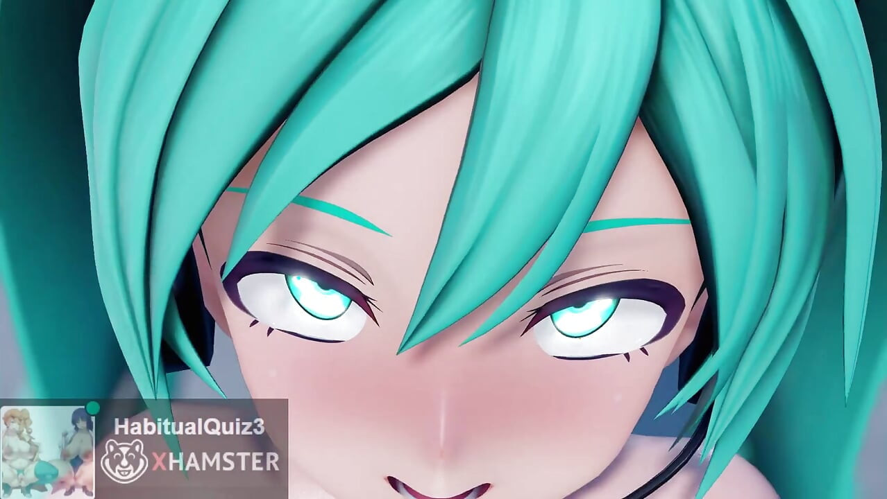 mmd r18 Hatsune Miku želi da jebe pušenje velikih sisa
