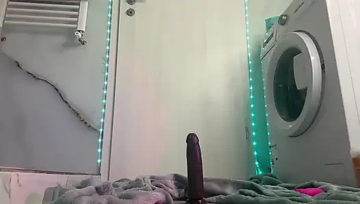 Bitch Ride Big Black Cock! and Bounce Her Tits so Hard!