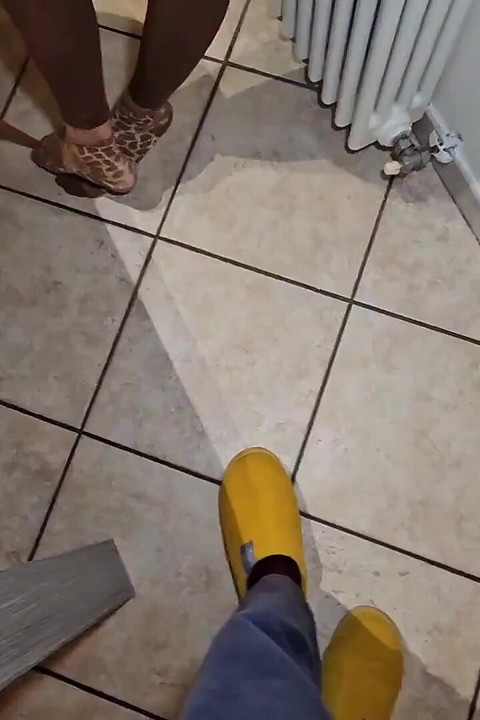 She Comes Home From Work and I Wait for Her to Give Her My Huge Cock.