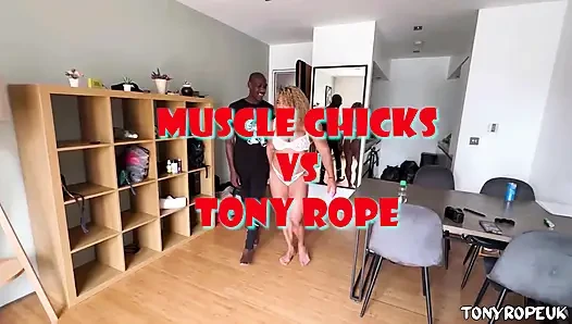 Muscle Chicks Vs Tony Rope 1 - Amy Muscle