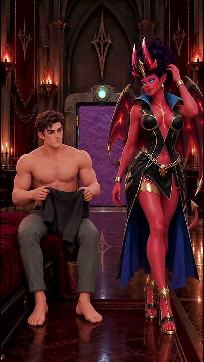 I Let the Succubus Demoness Take Everything I Have - DOTA 2 Queen of Pain Animation
