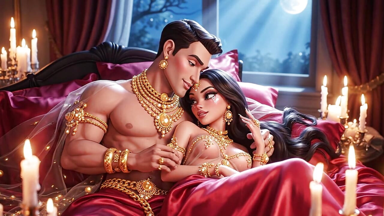 Steamy cartoon romance - prince &sedutor princesa íntima compilação