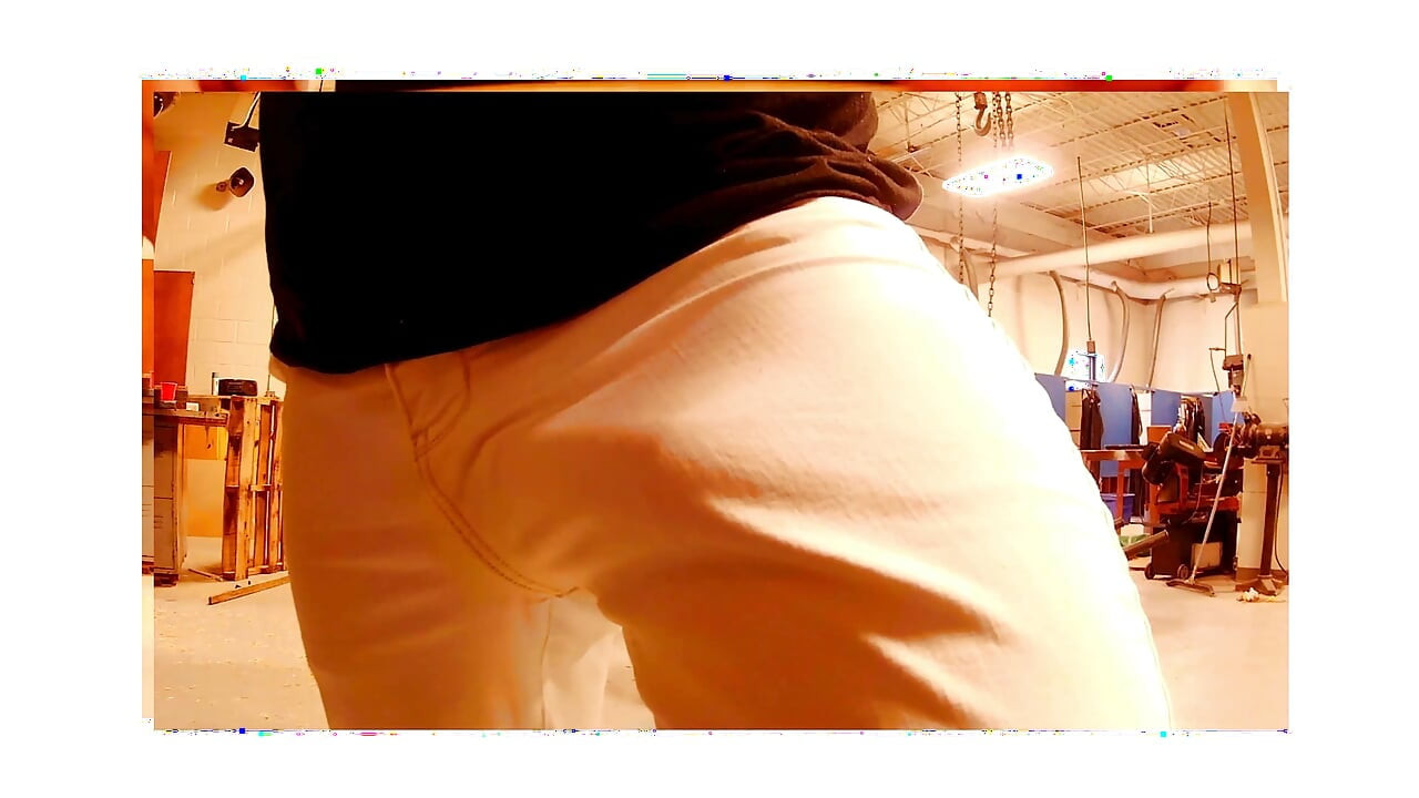 Big Johnson bulge  on display in another one of Mr. D. Pants'  Safe For Work Videos Enjoy the Farm work