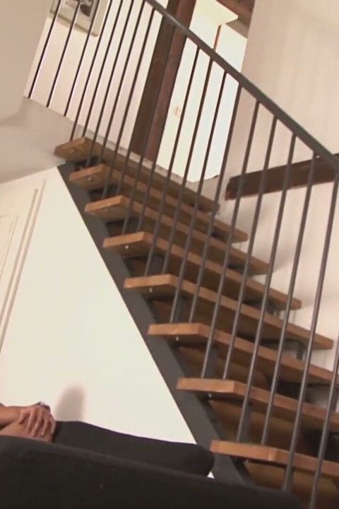 Blonde milf is getting fucked by her younger lover