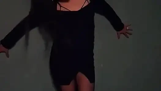 Ibu tiri seksi pindah perlahan-lahan sama tante seksi