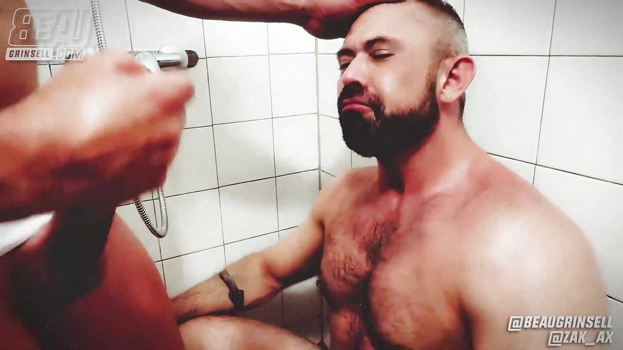 White Speedo Bareback Fun in the Locker Room Showers