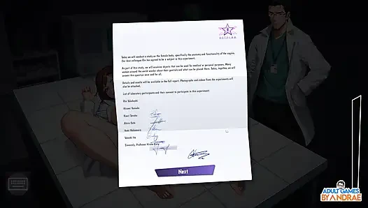 EP1: Simulator lab orgasme (gameplay)