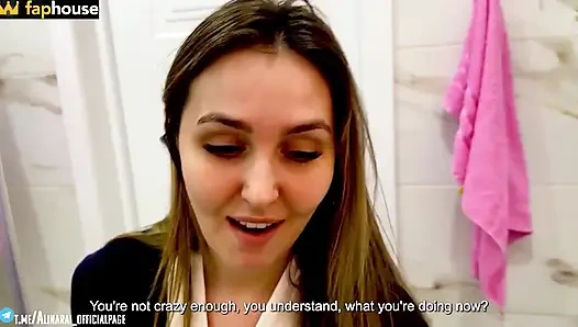 Stiefmutter ist verrückt, sie will den schwanz des stiefsohns