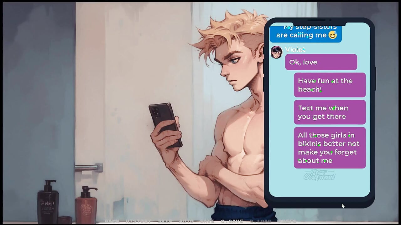 My New Girlfriend [ Taboo Hentai Game ] Ep.24 Journée À La Plage Avec Mes Deux Belles Soeurs!