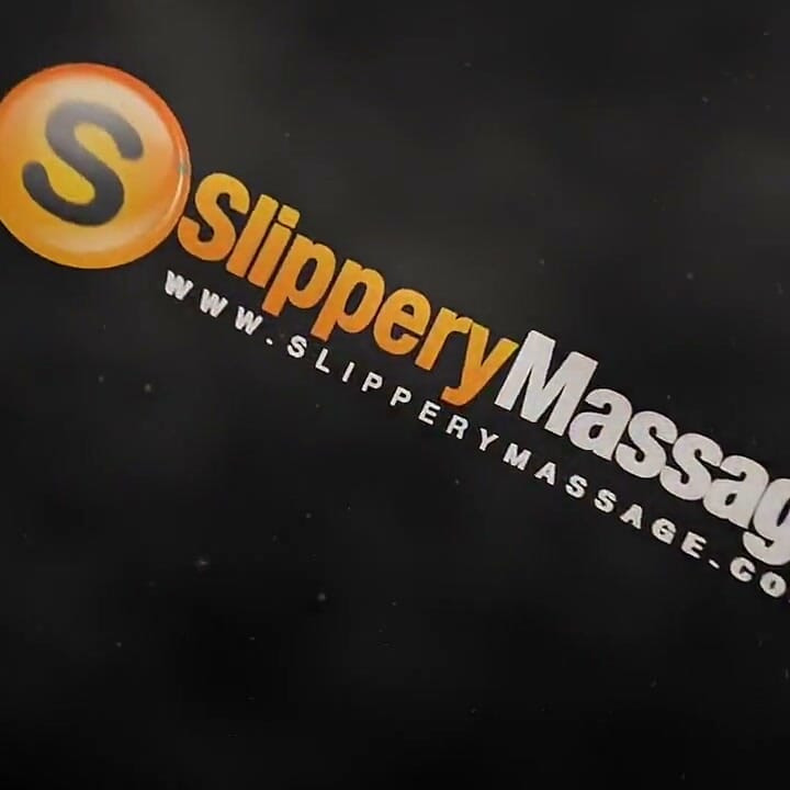 Wild slippery nuru massage with cute stepsisters