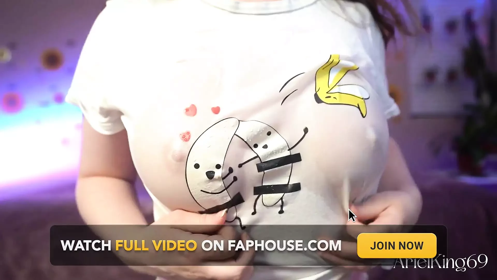 Dirty talking while I spray my tits