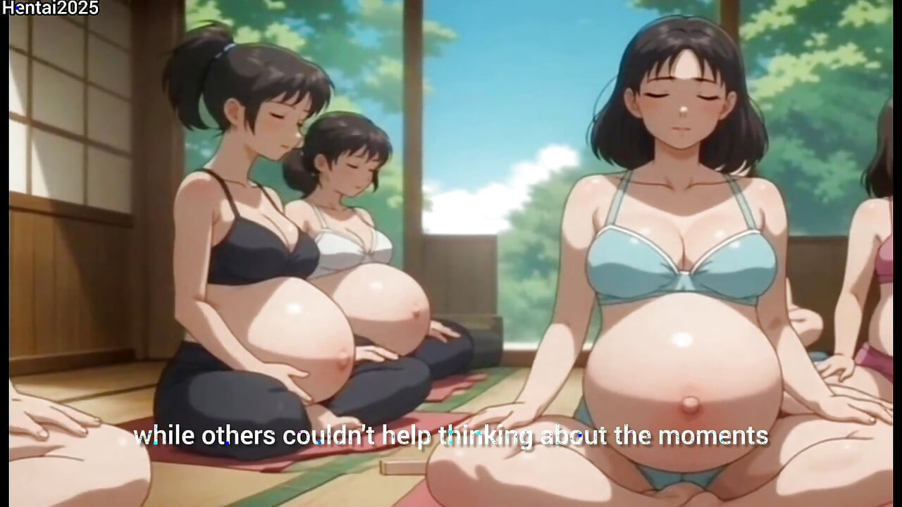 SFW Pregnant woman Cartoon Hentai Animation