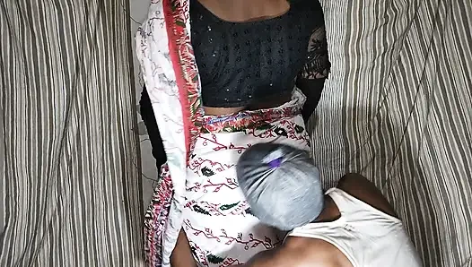 Горячая романтика сари и романтическое время и секс