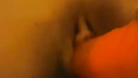Getting Freaky with Her New Toy