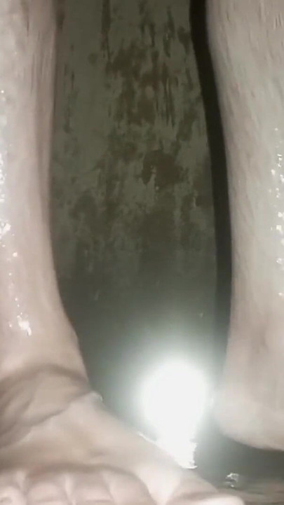 Spectacular moment from "My naked surveillance video"