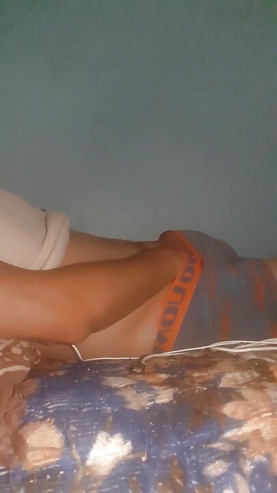 Masturbating after... while wearing underwear.