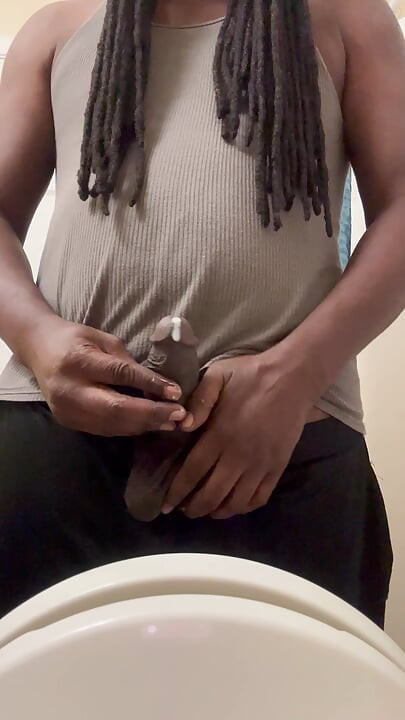Cumshot Dripping all over my balls