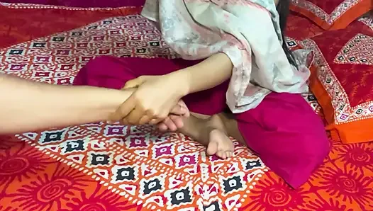 Fucking with my stepsister when she gets hard fucking