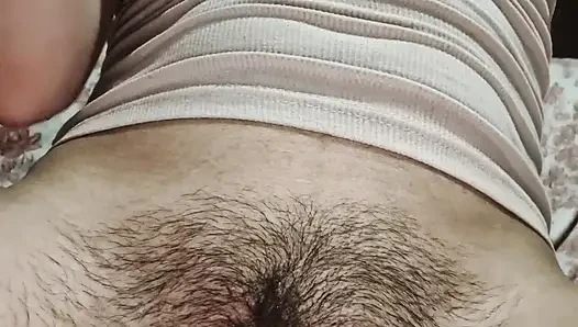 Using dildo hard on my pussy, I did it with desire