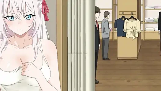 Ayla трахнули раком в раздевалке - Animation XXX