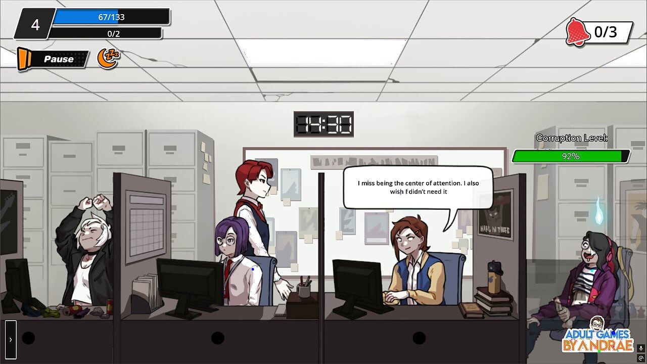 Femboy Ghost Gameplay Part 1 – Discreet Masturbation at Work