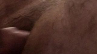 My cock fills Mr. S hairy hungry bear arse
