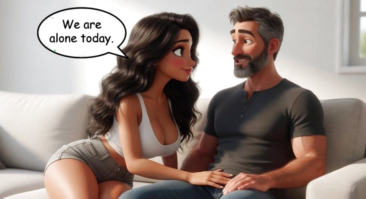 Lari's Secret Story How I Became Intimate With My Aunt's Older Boyfriend (AI generated)