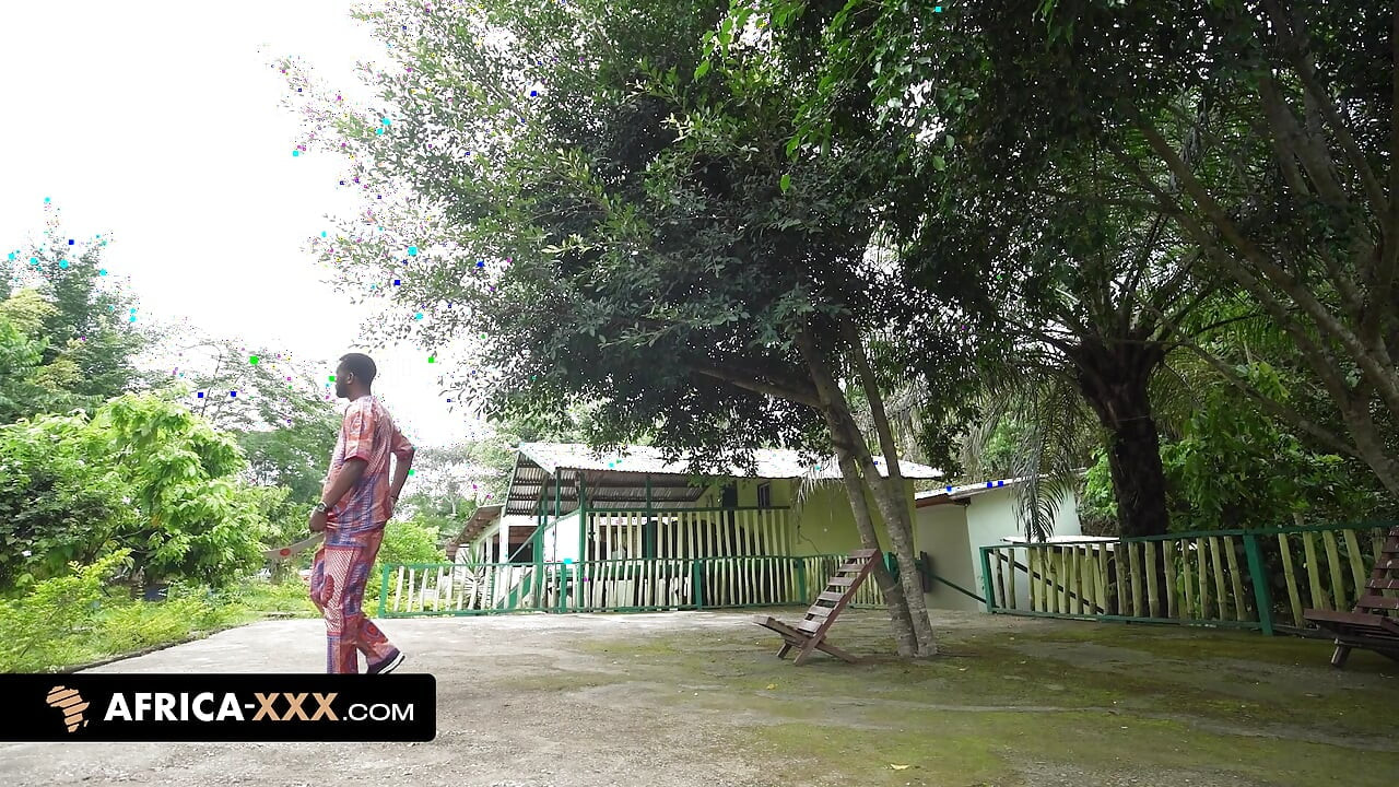 Sexy encounter in the jungle