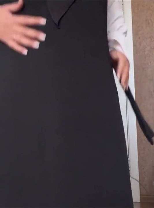 Arab Stepmom Consoled Her Stepson with Sexy Legs in Pantyhose