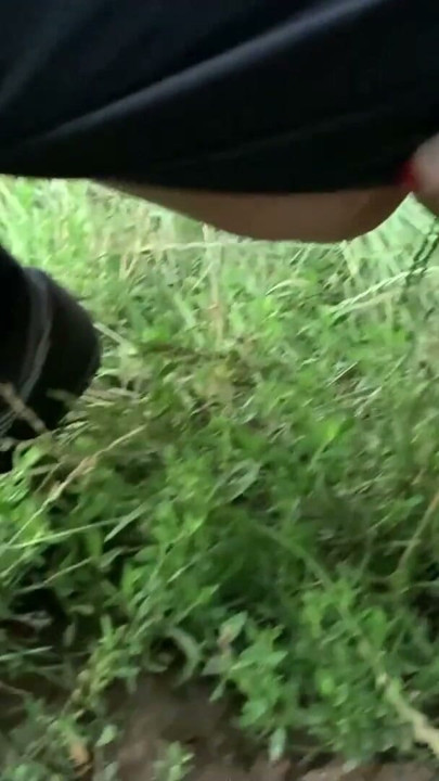 Piss Compilation - German BBW Abby Strange pissing, outdoor | Clip 1