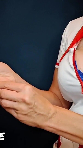 Must-share moment from "CFNM Nurse Foreskin Circumcision Roleplay (Milking-time)"