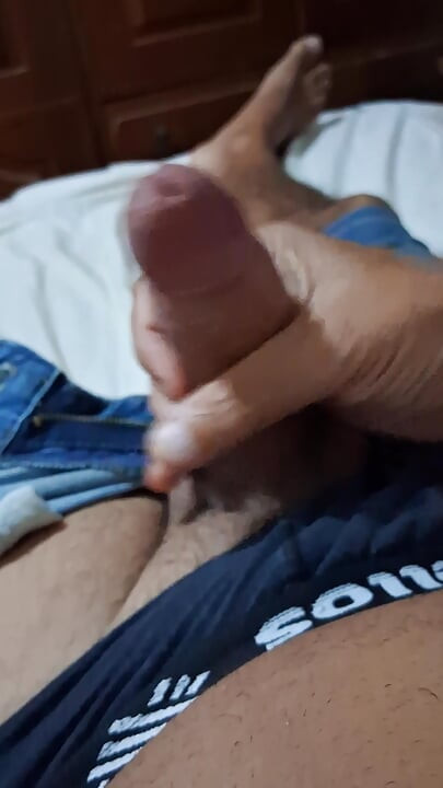 Ladysilva making his big hard cock very tasty