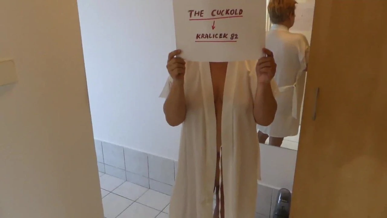 Nadia undresses