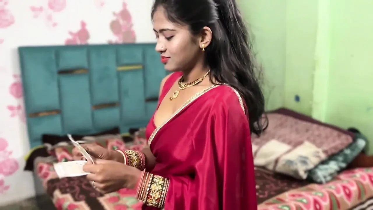 Sexy Indian Girlfriend With Boyfriend , Private Bedroom Heat