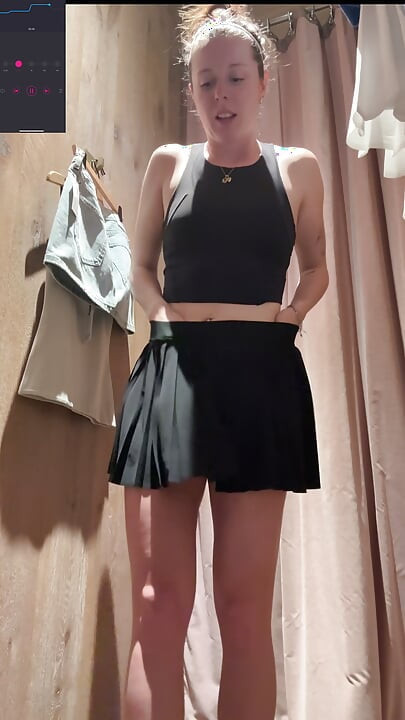 Cumming Hard While in the Change Room!! Hoping I Don't Get Caught!