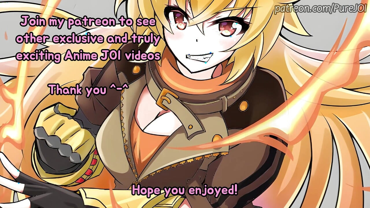 Blake and Yang from RWBY decided to shape a perfect kitten (Femdom JOI)