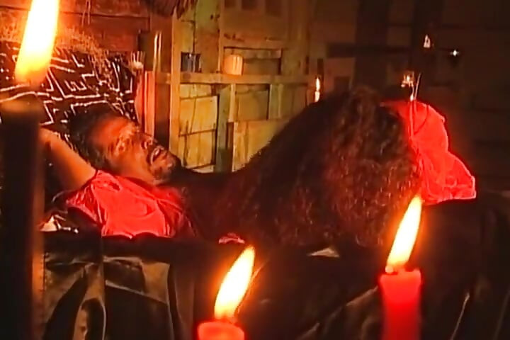 Sensual Wax Play with Hot Brunette