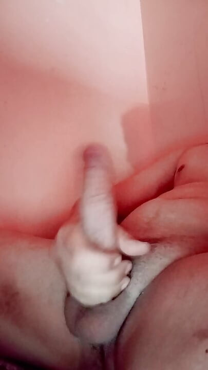Playing with my member until I come
