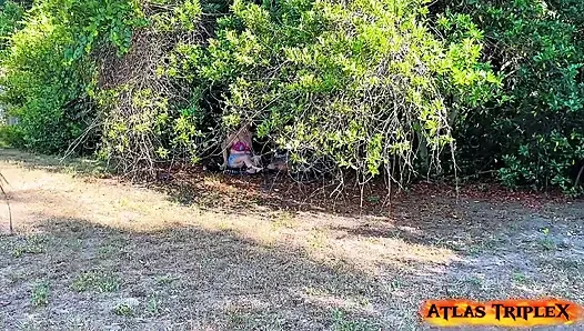 Backyard Blowjobs 5 - Venus Rising & Kaida Kinks Share a Cock