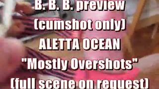 Aperçu de la BBB: Aletta Ocean se fait surtout oublier