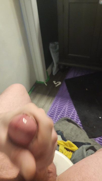 Hot big cock solo masturbation